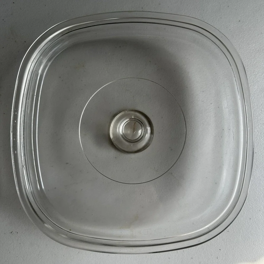 VTG Corning Ware Spice of Life La Marjolaine 2 Quart Dish A2B w/ Pyrex Lid A9C